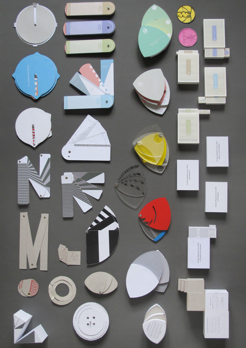 Funktionsmodelle zu "BABA – A Tangible Decision Aid" – Masterarbeit von Benjamin Hohl 2016.